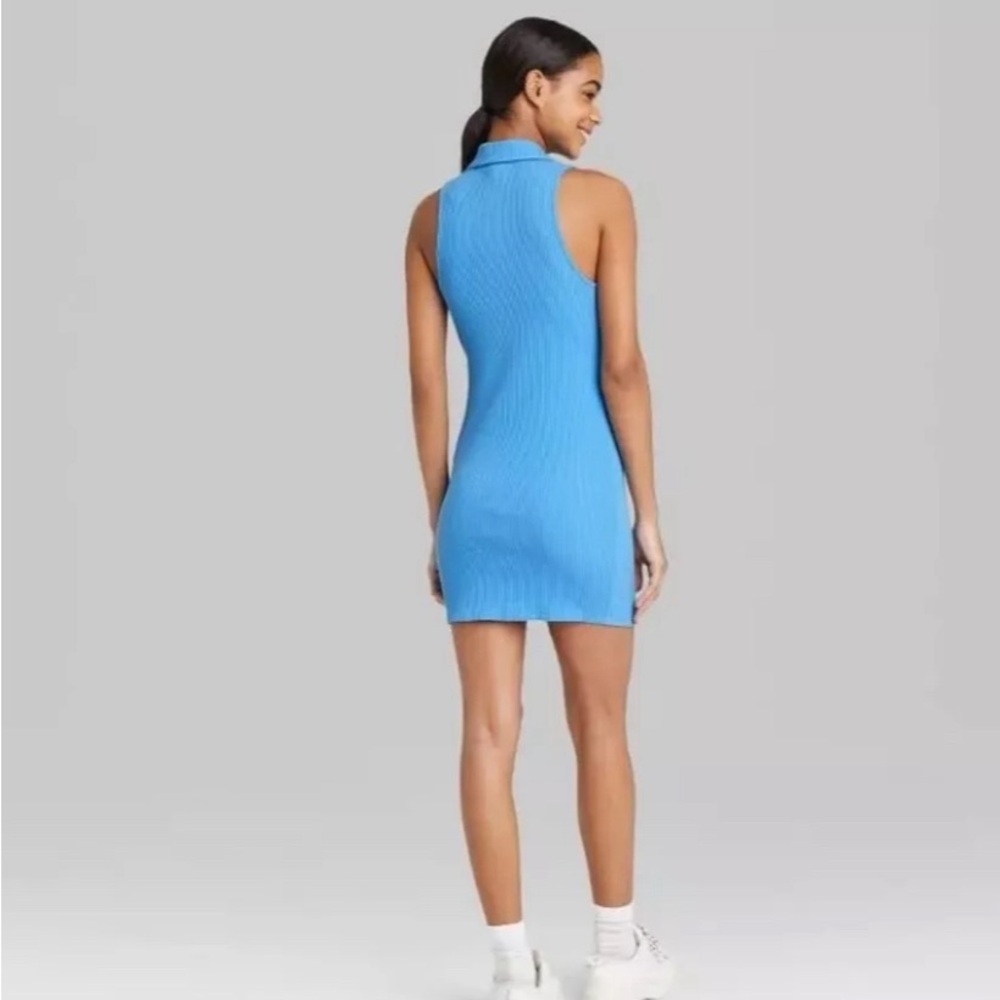 Wild Fable Ribbed collared Dresses - Picture 2 of 5
